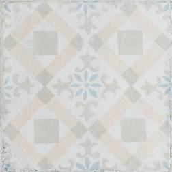 "Merola Tile Barcelona 6"" 6"" Porcelain Patterned Wall & Floor Tile Porcelain in Blue/Brown, 5.75 H 5.75 W D in