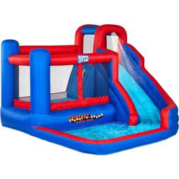 Sunny & Fun Compact Bounce A Round Inflatable Water Slide Park