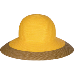 Eric Javits Francoise Floppy Hat - Yellow/Natural