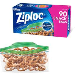 Ziploc Snack Ziplock Bag 90