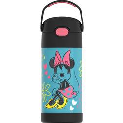 Thermos 12oz FUNtainer Water Bottle with Bail Handle Minnie Mouse