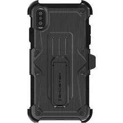 Ghostek Iron Armor iPhone Xs Max Rugged Case with Belt Clip and Kickstand Gray