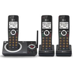 AT&T cl82319 expandable cordless phone 3 handsets speakerphone answering