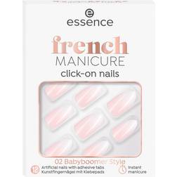 Essence French Manicure Click-on Nails #02 Baby Boomer Style 12-pack