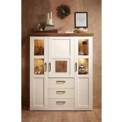 Landscape maison bleue Highboard Cendo Lagerschrank 128x153cm