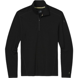 Smartwool Men's Classic Thermal Base Layer 1/4 Zip - Black