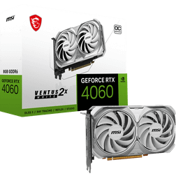 MSI GeForce RTX 4060 Ventus 2X White OC HDMI 3xDP 8GB