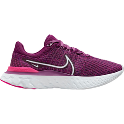 Nike React Infinity Run Flyknit 3 W - Light Bordeaux/Pink Prime/Sangria/White