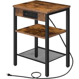 Hoobro 3-Tier Nightstand Small Table 5.9x4.3"