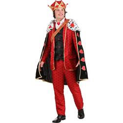 Fun Adults Premium King of Hearts Costume