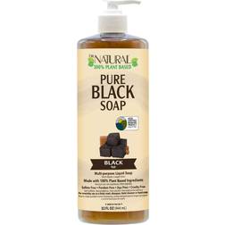 Dr. Natural Pure Black Soap 32fl oz
