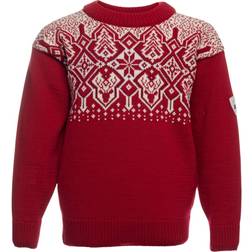 Dale of Norway Children's Winterland Merino Wool Jumper - Red