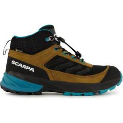 Scarpa Kid's Rush Mid S GTX - Dark Brown/Ottanio