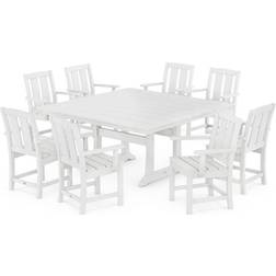 Polywood Mission 9-Piece Patio Dining Set