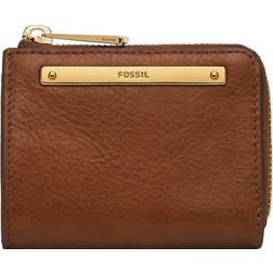 Fossil Liza Leather L Zip Wallet - Medium Brown