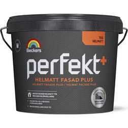 Beckers Perfekt Helmatt Fasad Plus A 2,7L Vit