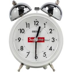 Supreme Seiko Alarm Clock "FW 22" Size OS White