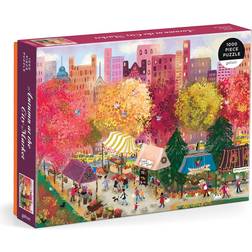 Galison Joy Laforme Autumn At The City Market 1000 Pieces