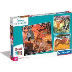 Clementoni Disney Classics Puzzle 3x48 Pieces