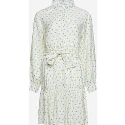 Noella Pixi Shirt Dress Blue Dot Flower