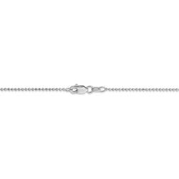 BillyTheTree Beaded Pendant Chain Anklet - White Gold