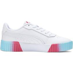 Puma Junior Carina 2.0 Fade - White/Sunset Pink