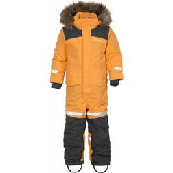 Didriksons Bjärven Kid's Coverall - Fire Yellow (504579-505)