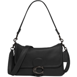 Coach Soft Tabby Shoulder Bag - Pewter/Black