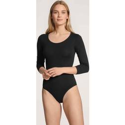 Calida Women's Natural Comfort Bodysuit - Black