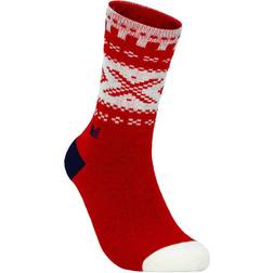 Dale of Norway Cortina Wool Socks - Red