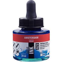 Amsterdam Acrylic Ink Bottle Phthalo Blue 30ml