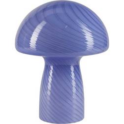 Cozy Living Mushroom S Blue Table Lamp 9.1"