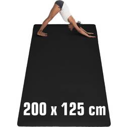 EyePower 200x116 XXL Fitnessmatte 6mm Extra Breite Yogamatte Rutschfeste Sportmatte