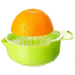 YBM Home Green Manual Citrus Juicer With Bowl Juice Press