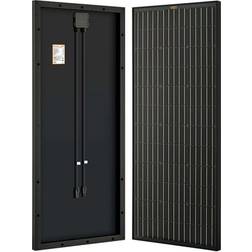 Mega 100 Watt Solar Panel Black Backorder