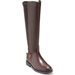 Cole Haan Stretch Tall Boot Madeira Leather Women's Boots Brown