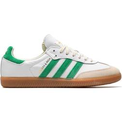 Adidas Samba "Sporty and Rich" Cloud White Green Gum