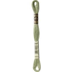 DMC 6-Strand Embroidery Cotton 8.7yd-Green Grey Pk 12