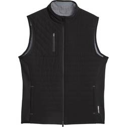 Puma Scotia Quilted Vest, Black, Golf Outerwear