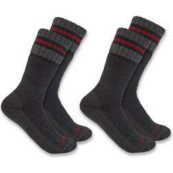 Carhartt synthetic-wool blend boot sock pack black Schwarz