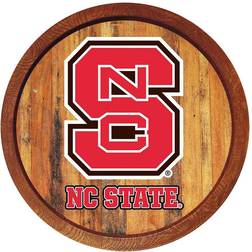 The Fan-Brand NC State Wolfpack 21''x21'' Color Logo Faux Barrel Top Sign