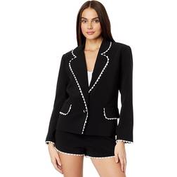 English Factory Rickrack Edge One-button Blazer