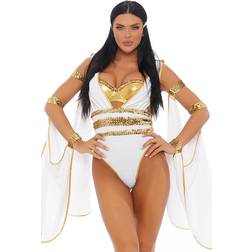 Forplay Womens Greek Goddess Bodysuit Costume