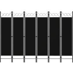 vidaXL 6-Panel Room Divider 94.5x70.9"