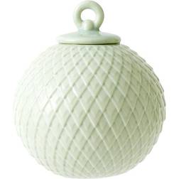 Lyngby Porcelain Rhombe Soft Green Zierelement