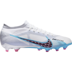 Nike Mercurial Vapor 15 Pro AG M - White/Pink Blast/Indigo Haze/Baltic Blue