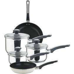 Prestige Everyday Straining Stainless Steel Set med lock 5 delar