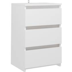 vidaXL Bed Cabinet White Nattbord 35x40cm