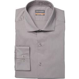 Van Heusen Men's Stain Shield Slim Fit Dress Shirt - Steel