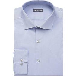 Van Heusen Men's Stain Shield Slim Fit Dress Shirt - Blue Silver